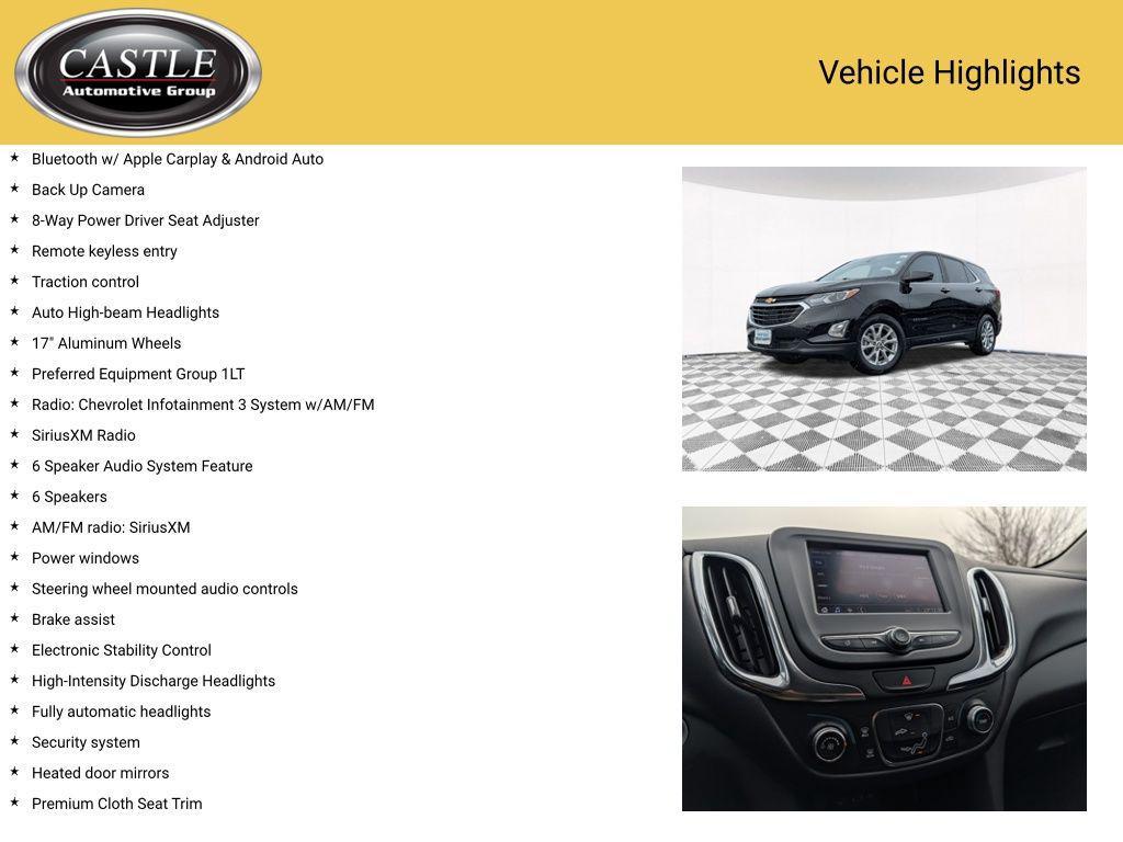 used 2021 Chevrolet Equinox car, priced at $13,745