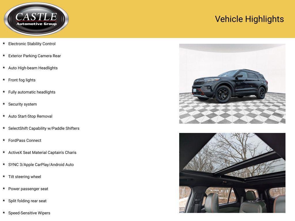 used 2022 Ford Explorer car, priced at $29,678