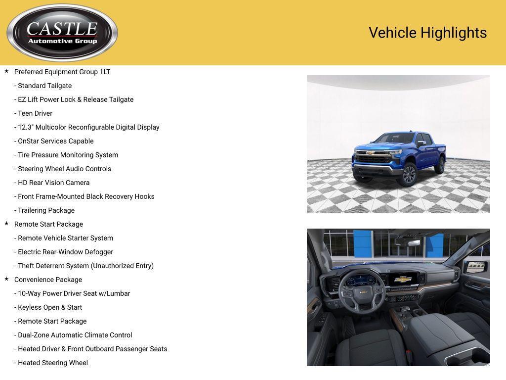 new 2025 Chevrolet Silverado 1500 car, priced at $51,928