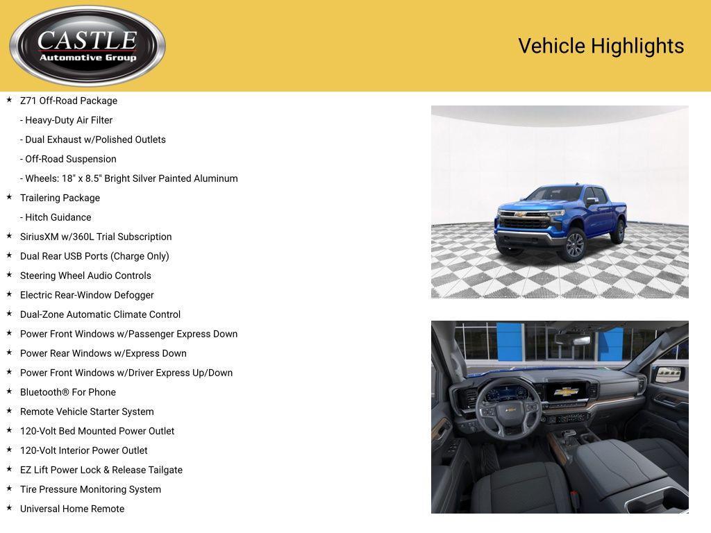 new 2025 Chevrolet Silverado 1500 car, priced at $51,928