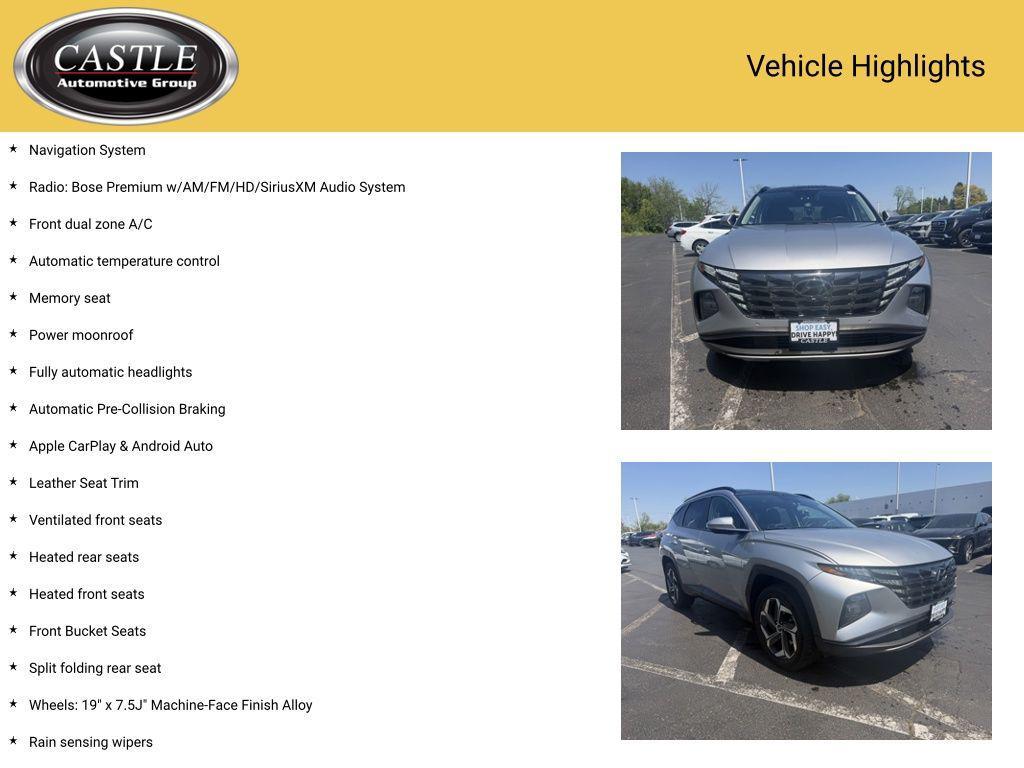 used 2023 Hyundai Tucson car, priced at $24,410