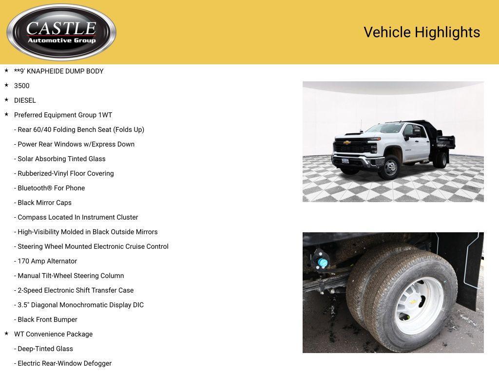 new 2025 Chevrolet Silverado 3500 car, priced at $78,477