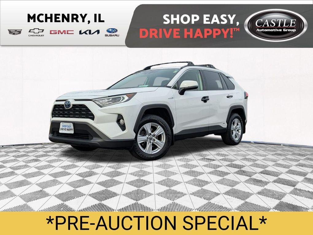 used 2020 Toyota RAV4 Hybrid car, priced at $22,200