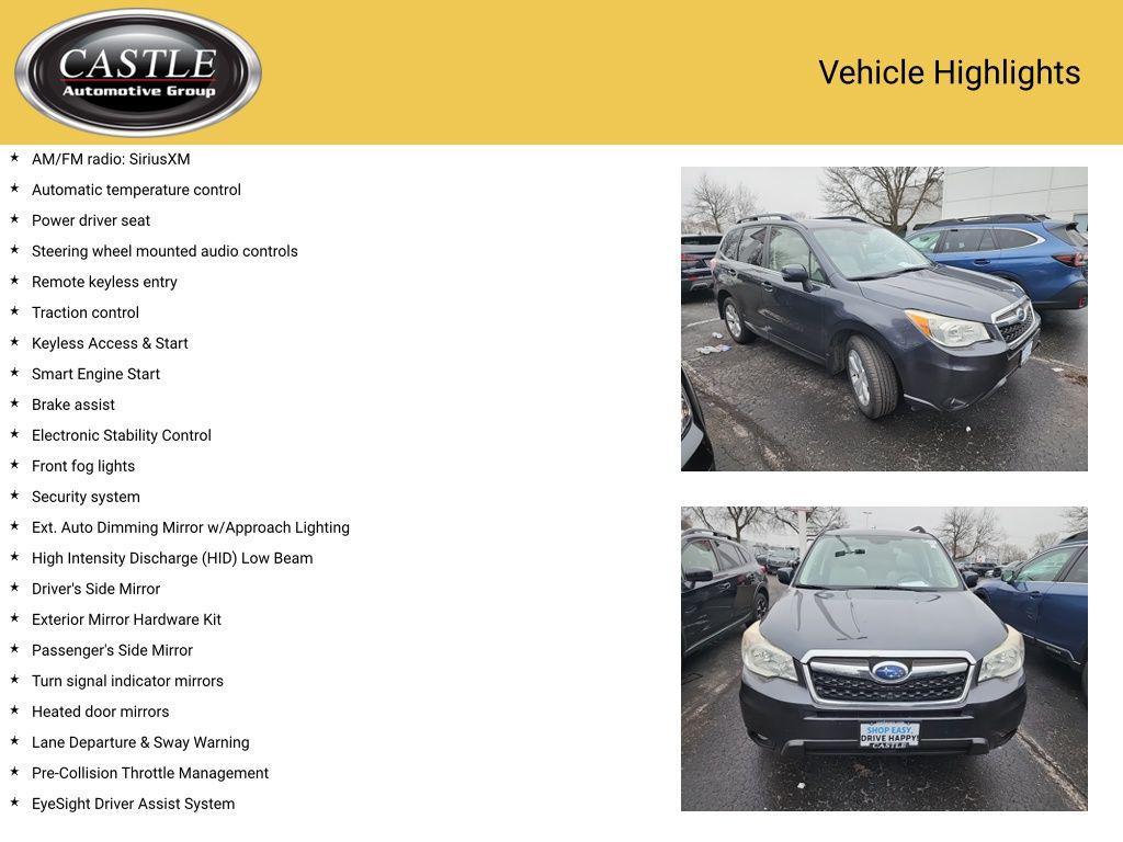 used 2014 Subaru Forester car, priced at $10,498