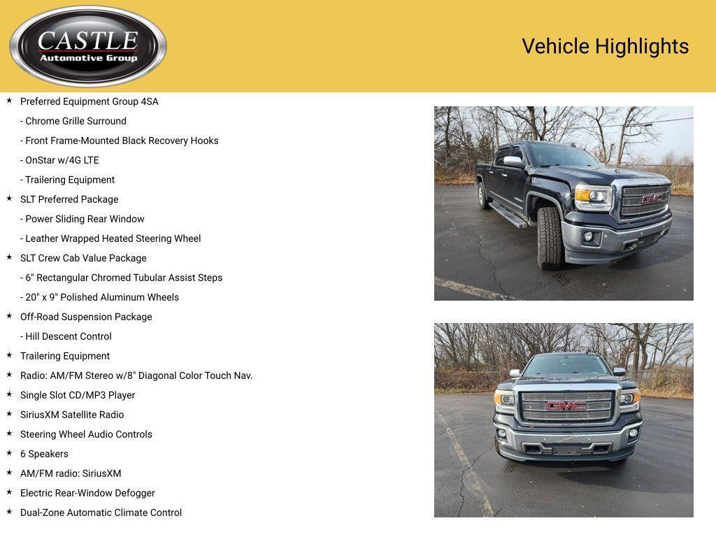 used 2015 GMC Sierra 1500 car, priced at $17,563