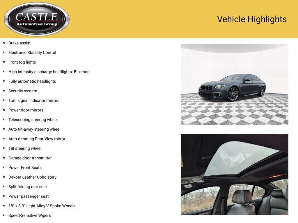 used 2016 BMW 535 car, priced at $16,414