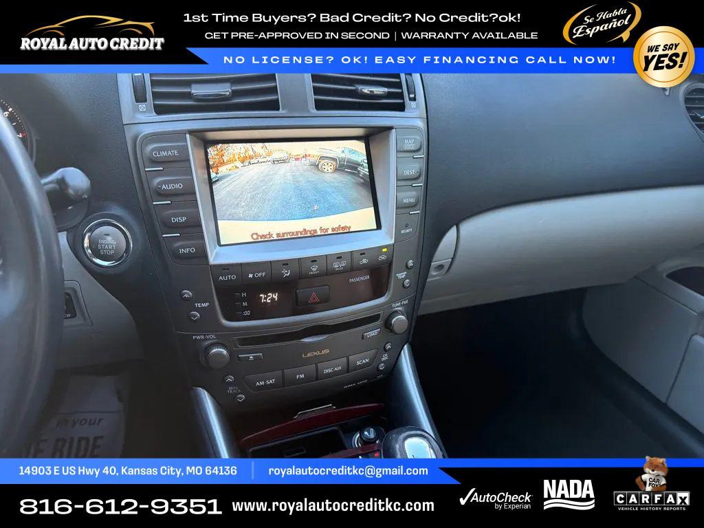 used 2008 Lexus IS 250 car, priced at $8,995