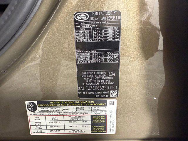 used 2025 Land Rover Defender car, priced at $56,997