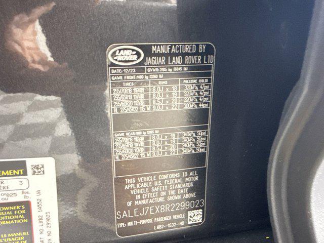 used 2024 Land Rover Defender car, priced at $49,895
