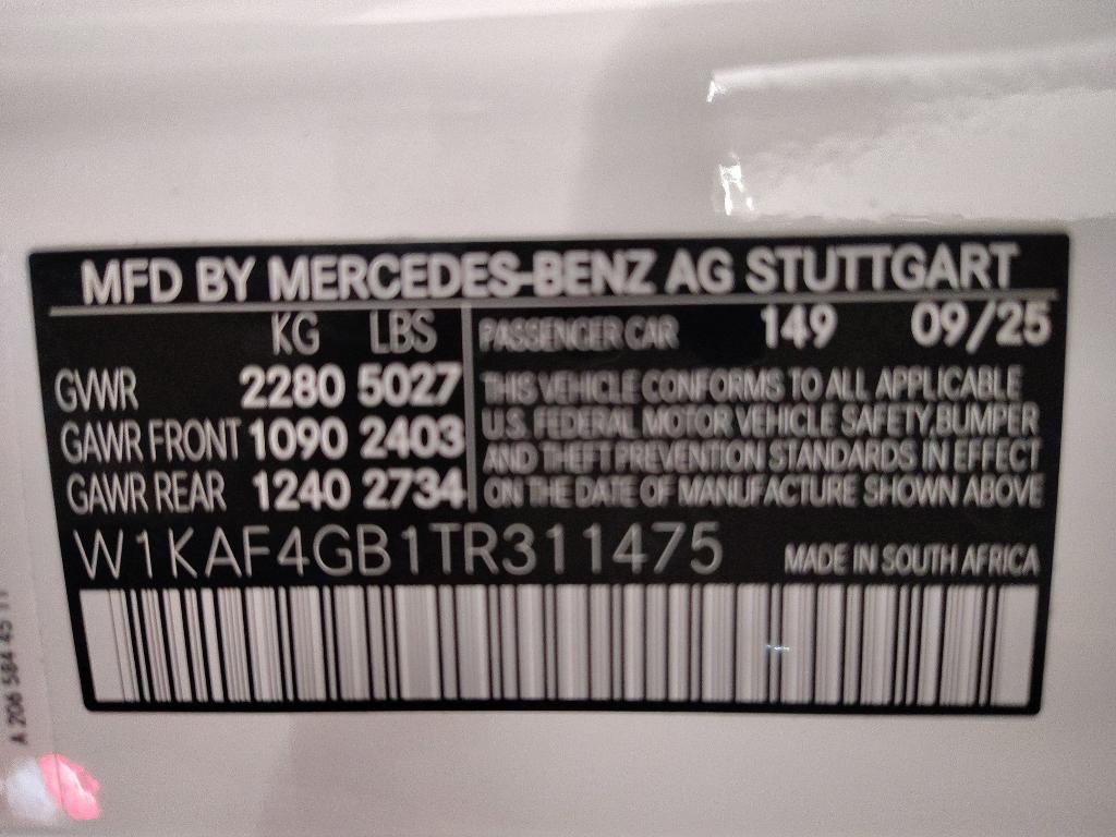 used 2026 Mercedes-Benz C-Class car, priced at $46,999