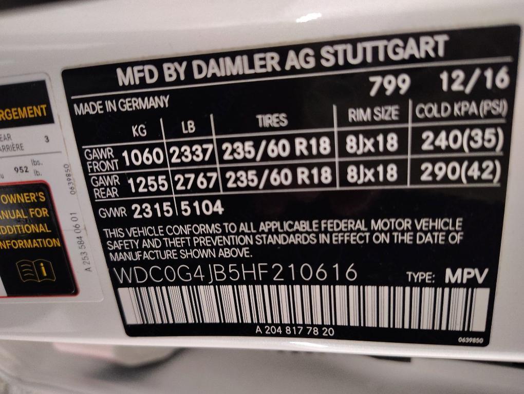 used 2017 Mercedes-Benz GLC 300 car, priced at $12,398