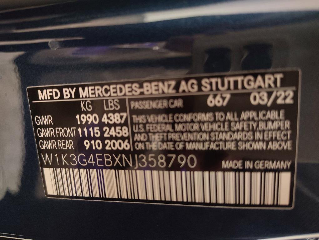 used 2022 Mercedes-Benz A-Class car, priced at $24,497