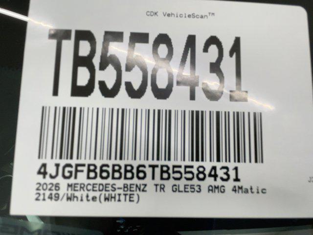 new 2026 Mercedes-Benz AMG GLE 53 car, priced at $99,460