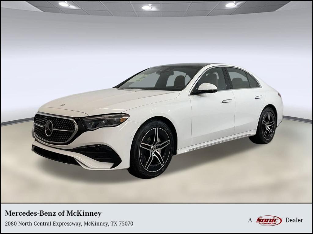 new 2025 Mercedes-Benz E-Class car, priced at $77,395