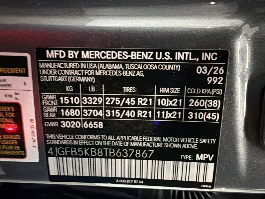 new 2026 Mercedes-Benz GLE 450 car, priced at $81,295