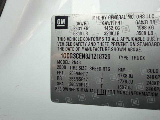 used 2018 Chevrolet Colorado car, priced at $15,500