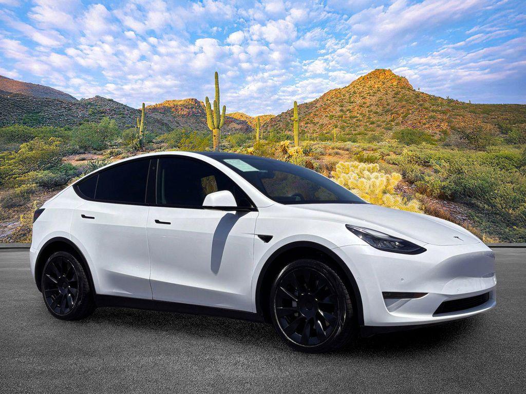 used 2020 Tesla Model Y car, priced at $28,590