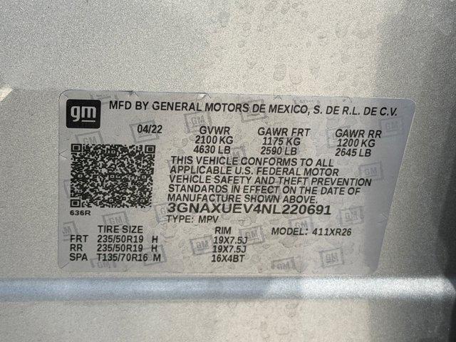 used 2022 Chevrolet Equinox car, priced at $23,150