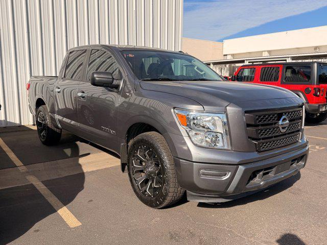 used 2021 Nissan Titan car, priced at $25,000