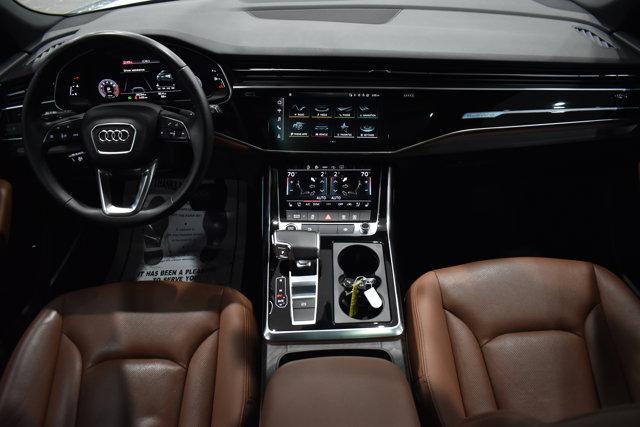 used 2022 Audi Q8 car, priced at $42,800