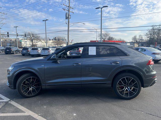 used 2023 Audi Q8 car, priced at $46,999