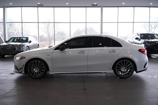 used 2021 Mercedes-Benz AMG A 35 car, priced at $35,999