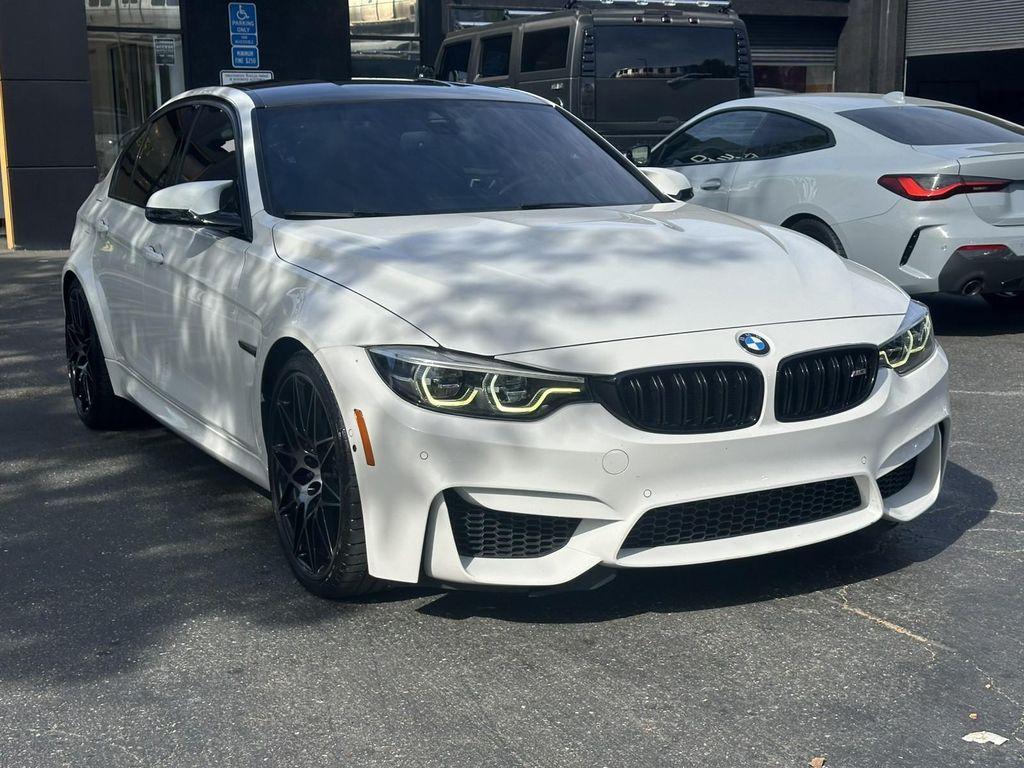 used 2018 BMW M3 car, priced at $60,900