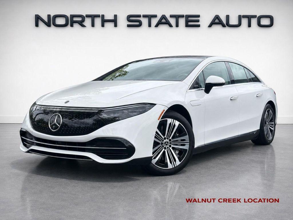 used 2022 Mercedes-Benz EQS 450+ car, priced at $33,800