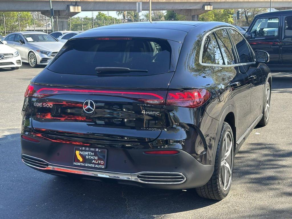 used 2023 Mercedes-Benz EQE 500 car, priced at $35,500