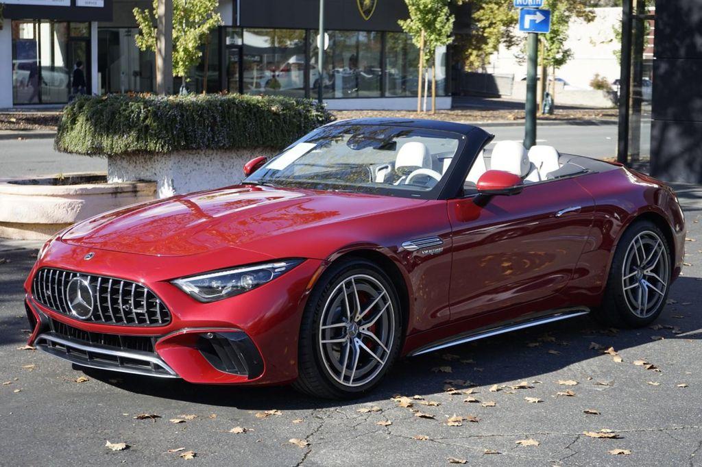 used 2022 Mercedes-Benz AMG SL 55 car, priced at $82,900