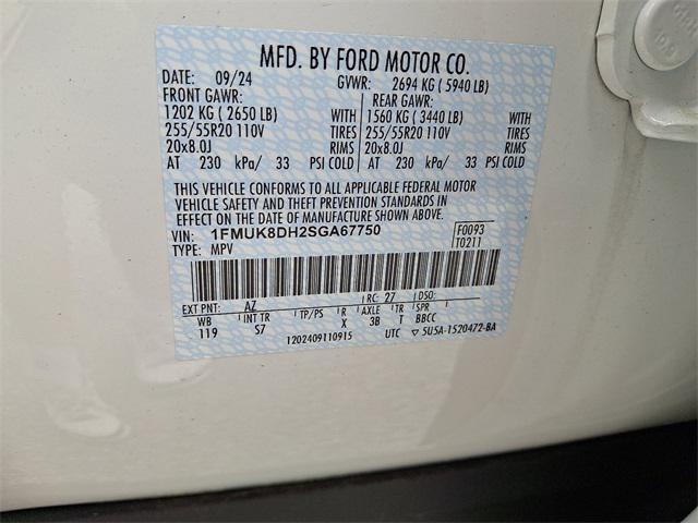 new 2025 Ford Explorer car, priced at $44,123