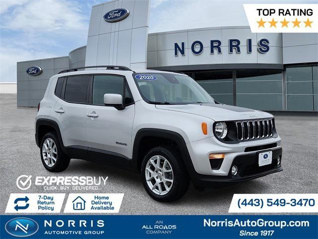 used 2020 Jeep Renegade car, priced at $17,987
