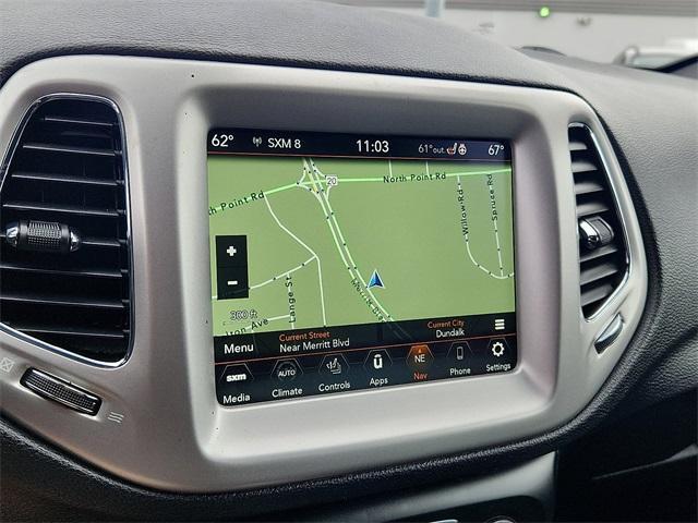 used 2021 Jeep Compass car, priced at $14,887