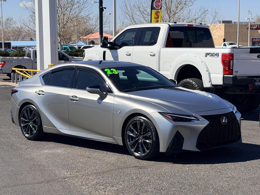 used 2023 Lexus IS 350 car, priced at $44,950