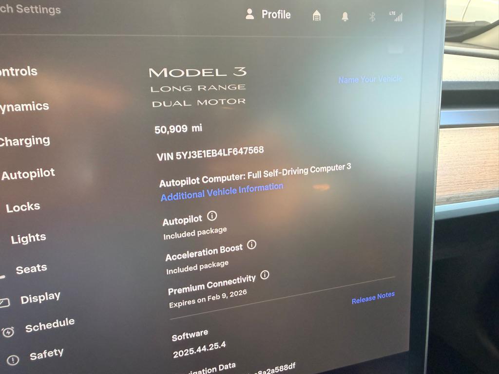 used 2020 Tesla Model 3 car, priced at $22,995