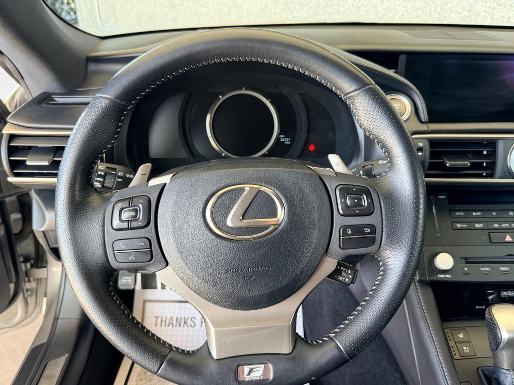used 2016 Lexus RC 350 car, priced at $33,995