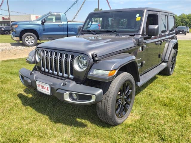 used 2021 Jeep Wrangler Unlimited 4xe car, priced at $29,720