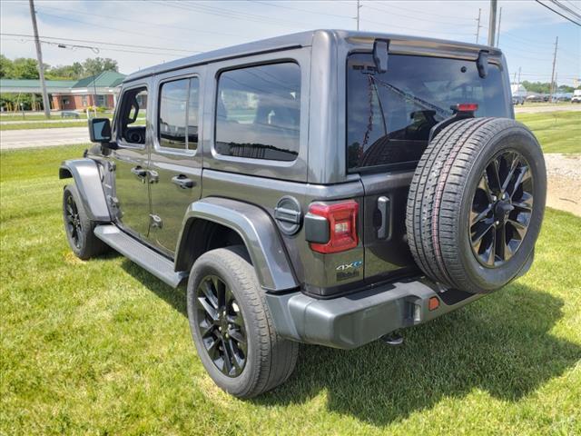 used 2021 Jeep Wrangler Unlimited 4xe car, priced at $29,720