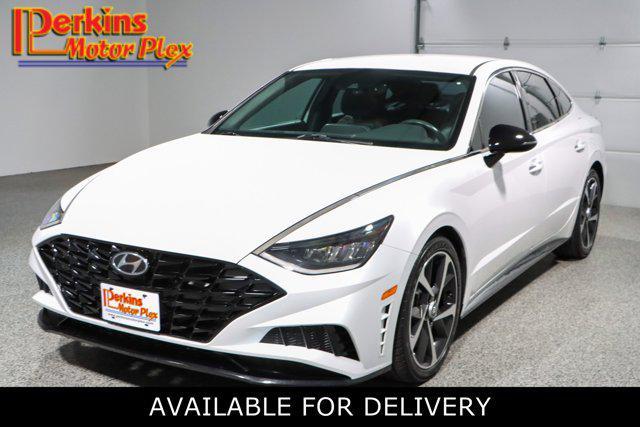 used 2021 Hyundai Sonata car, priced at $18,995