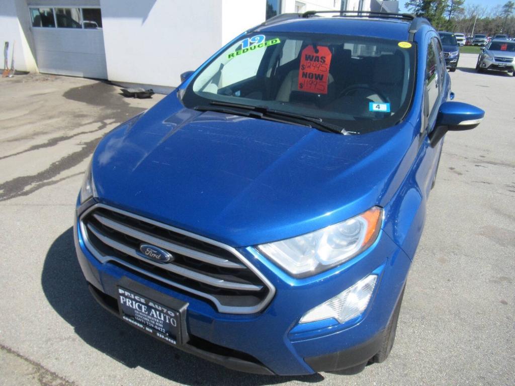 used 2019 Ford EcoSport car, priced at $9,995
