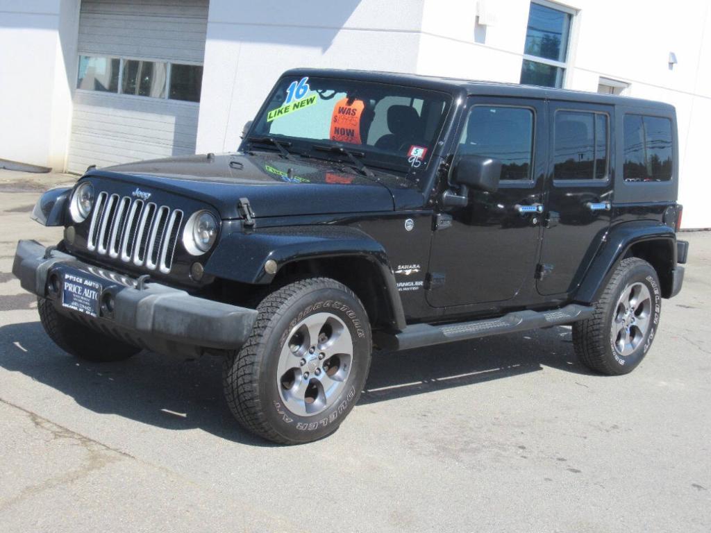used 2016 Jeep Wrangler Unlimited car, priced at $15,995