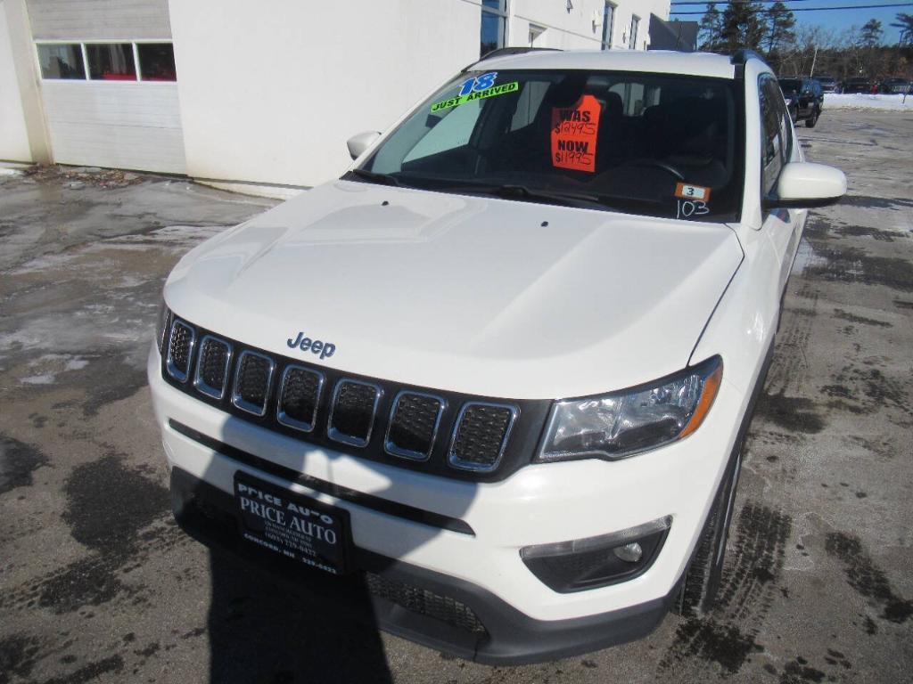 used 2018 Jeep Compass car, priced at $10,995