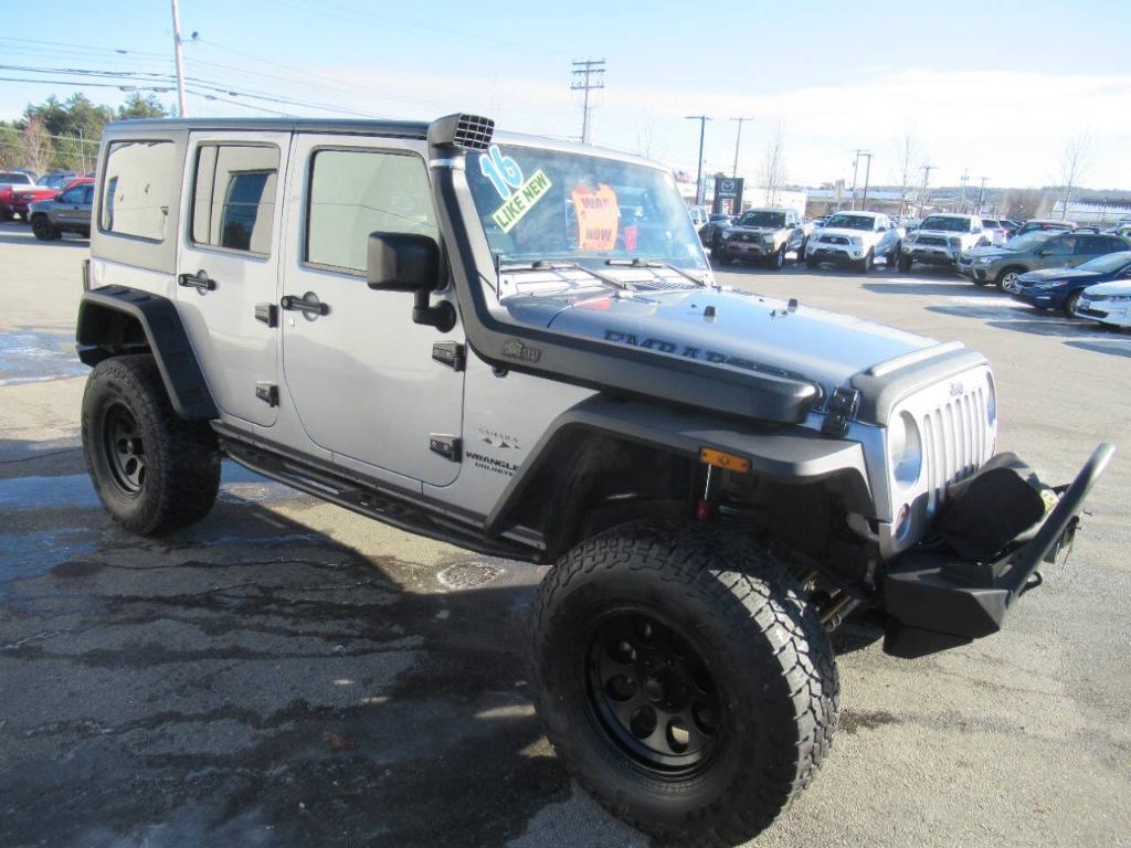 used 2016 Jeep Wrangler Unlimited car, priced at $14,995