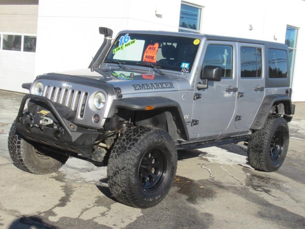 used 2016 Jeep Wrangler Unlimited car, priced at $14,995