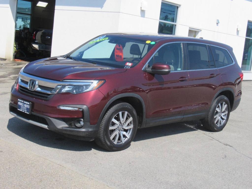 used 2021 Honda Pilot car, priced at $18,995