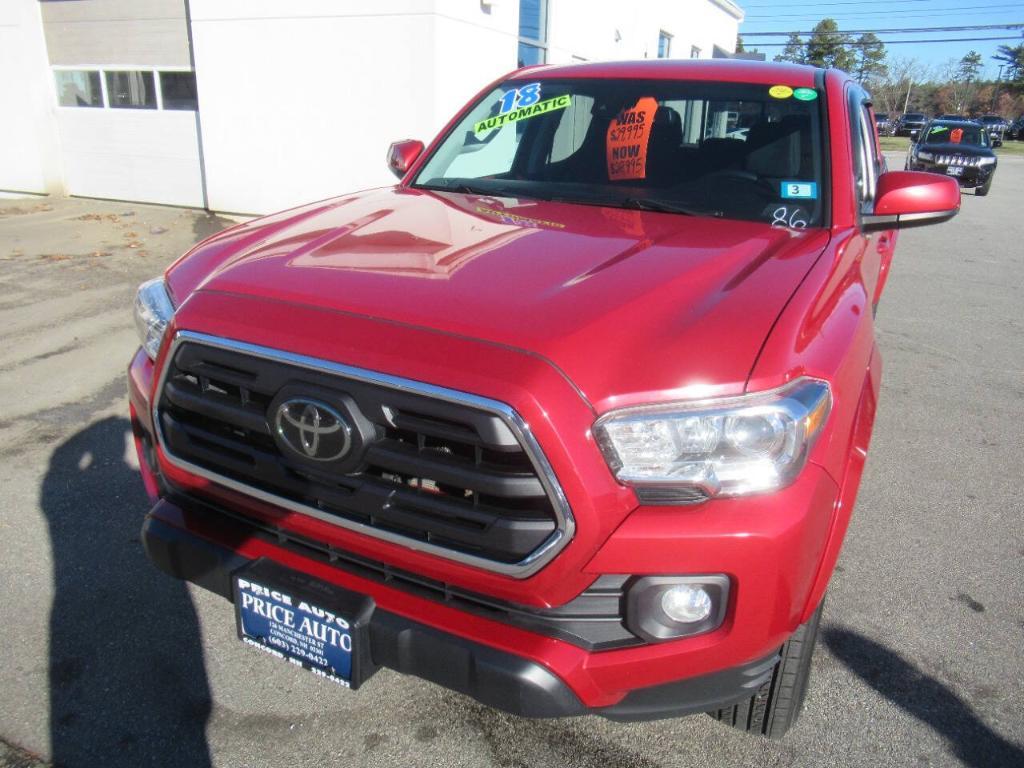 used 2018 Toyota Tacoma car, priced at $26,995