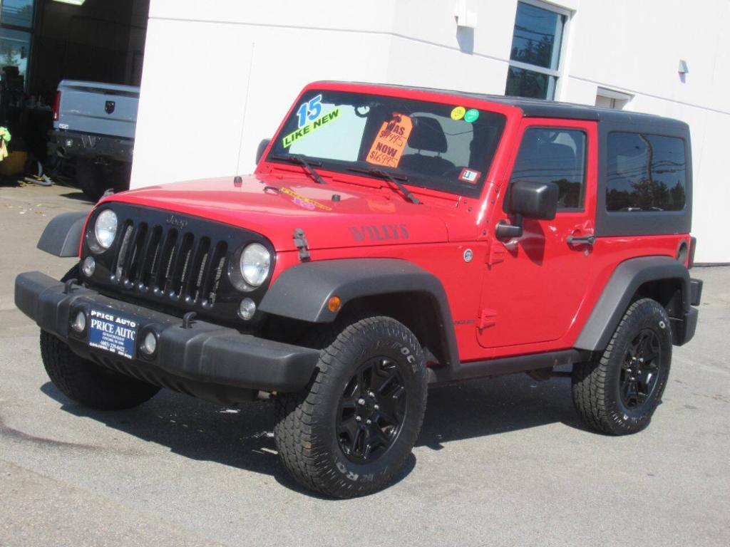 used 2015 Jeep Wrangler car, priced at $15,995