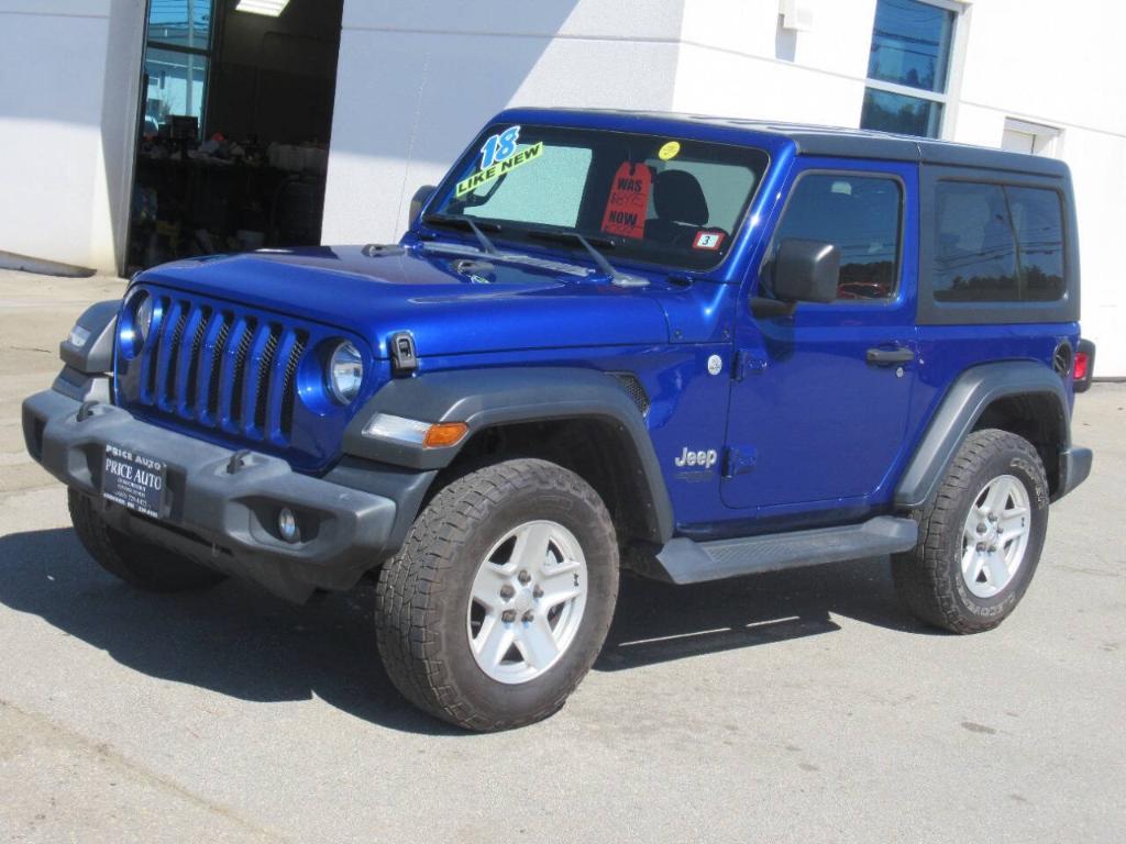 used 2018 Jeep Wrangler car, priced at $15,995