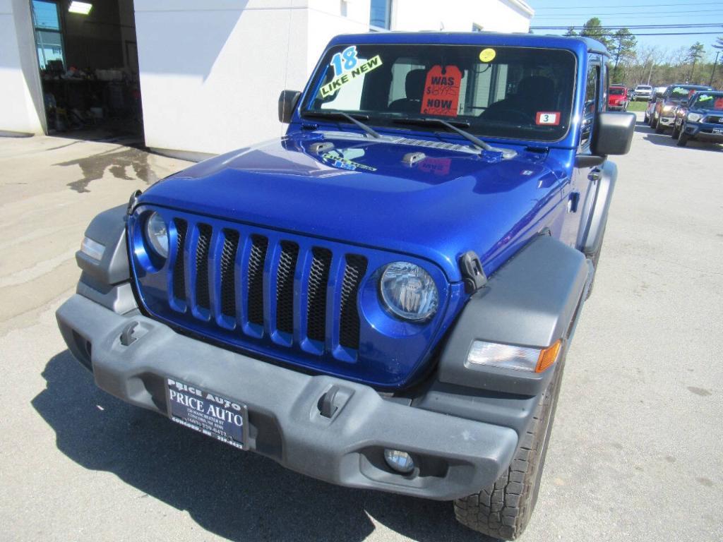 used 2018 Jeep Wrangler car, priced at $15,995