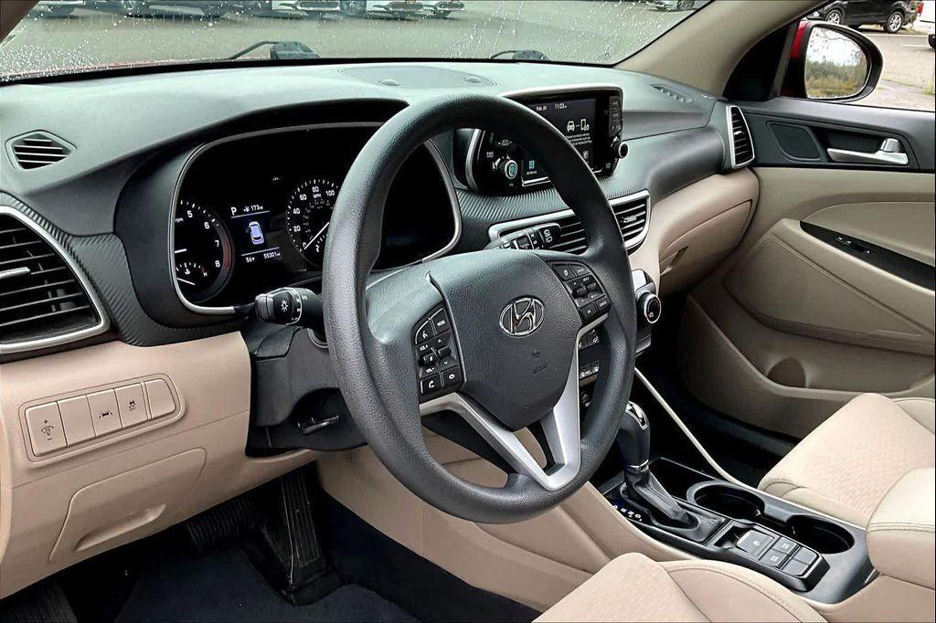used 2021 Hyundai Tucson car, priced at $16,661